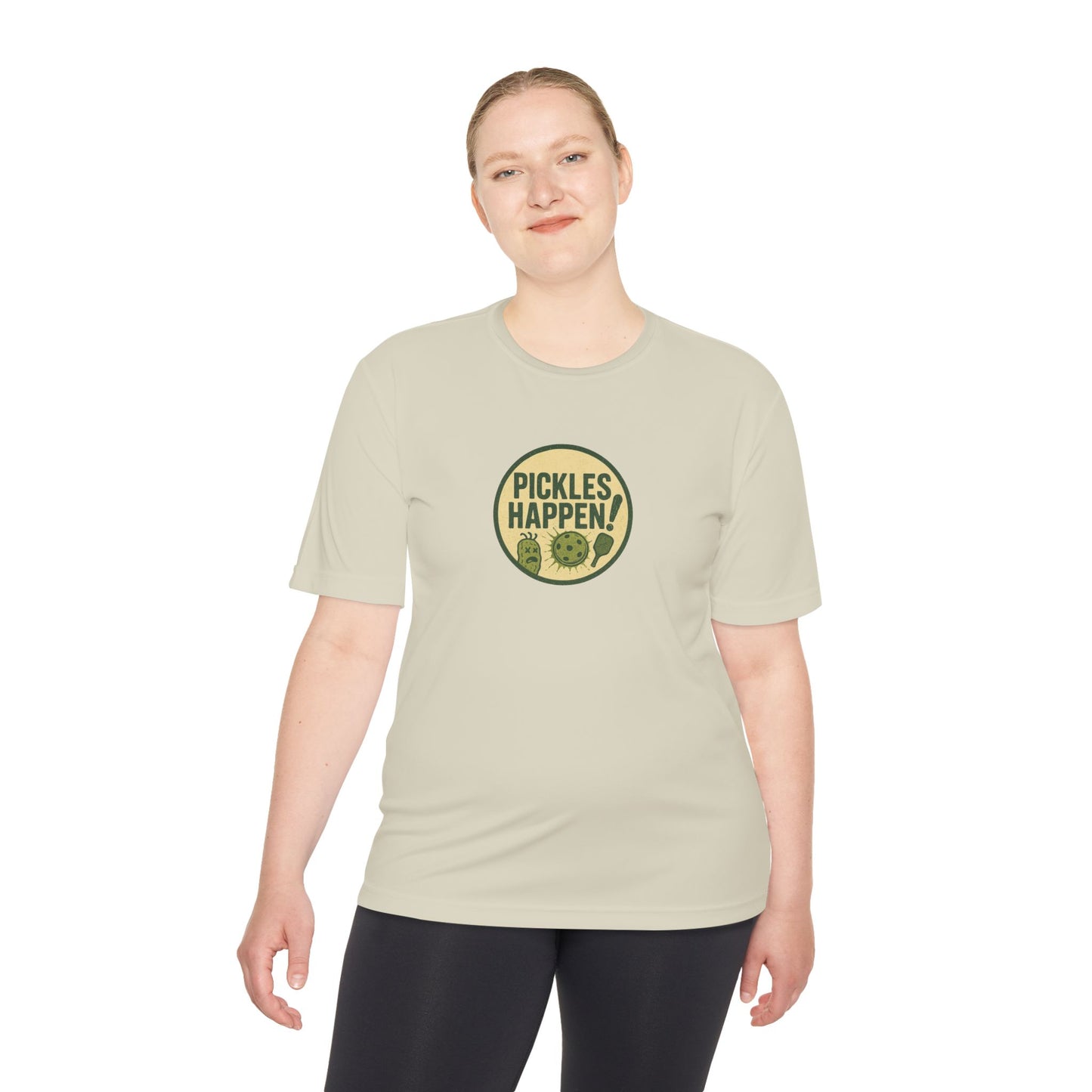 Pickles Happen Unisex Moisture Wicking Tee