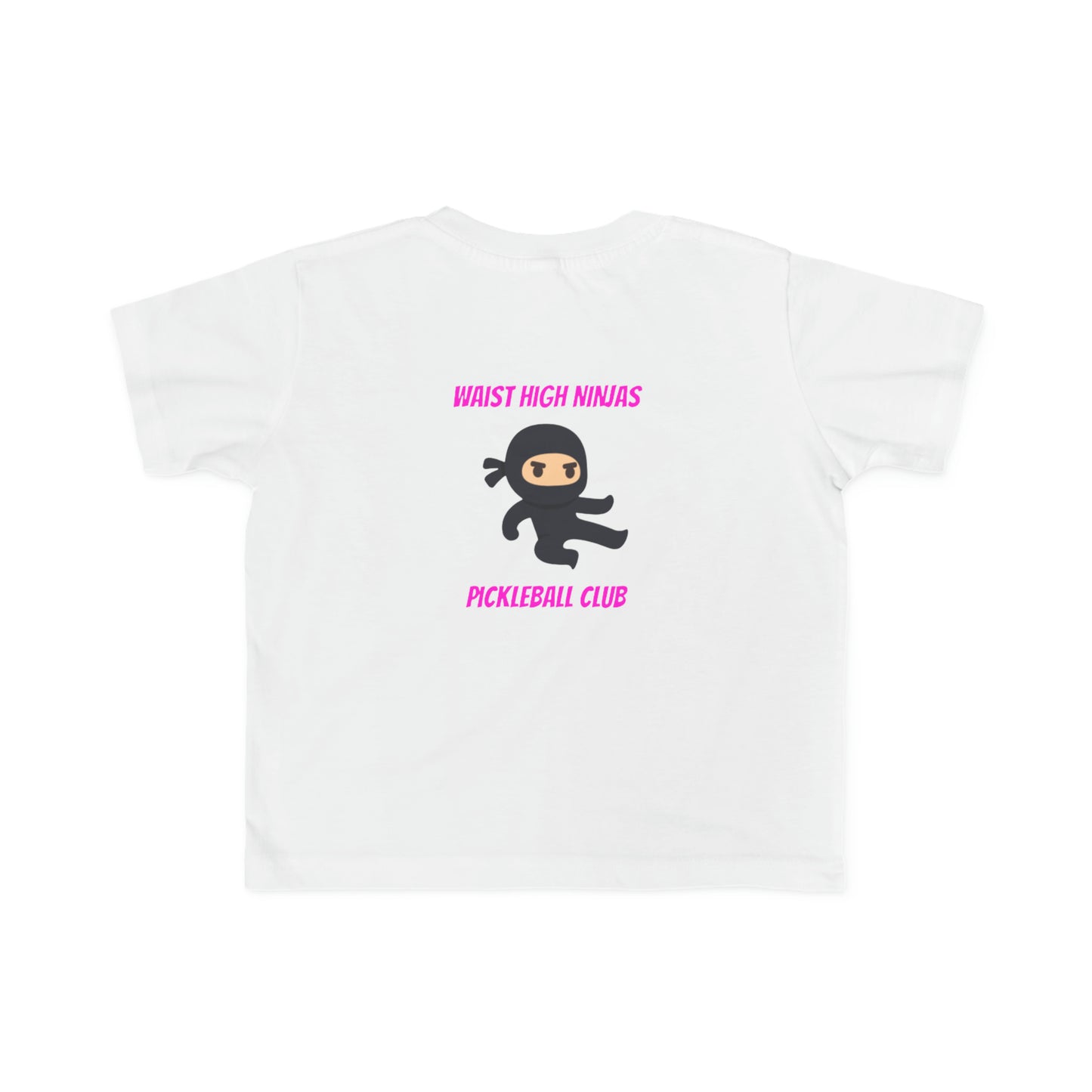 Waist High Pickleball Club Toddler Fine Jersey Tee