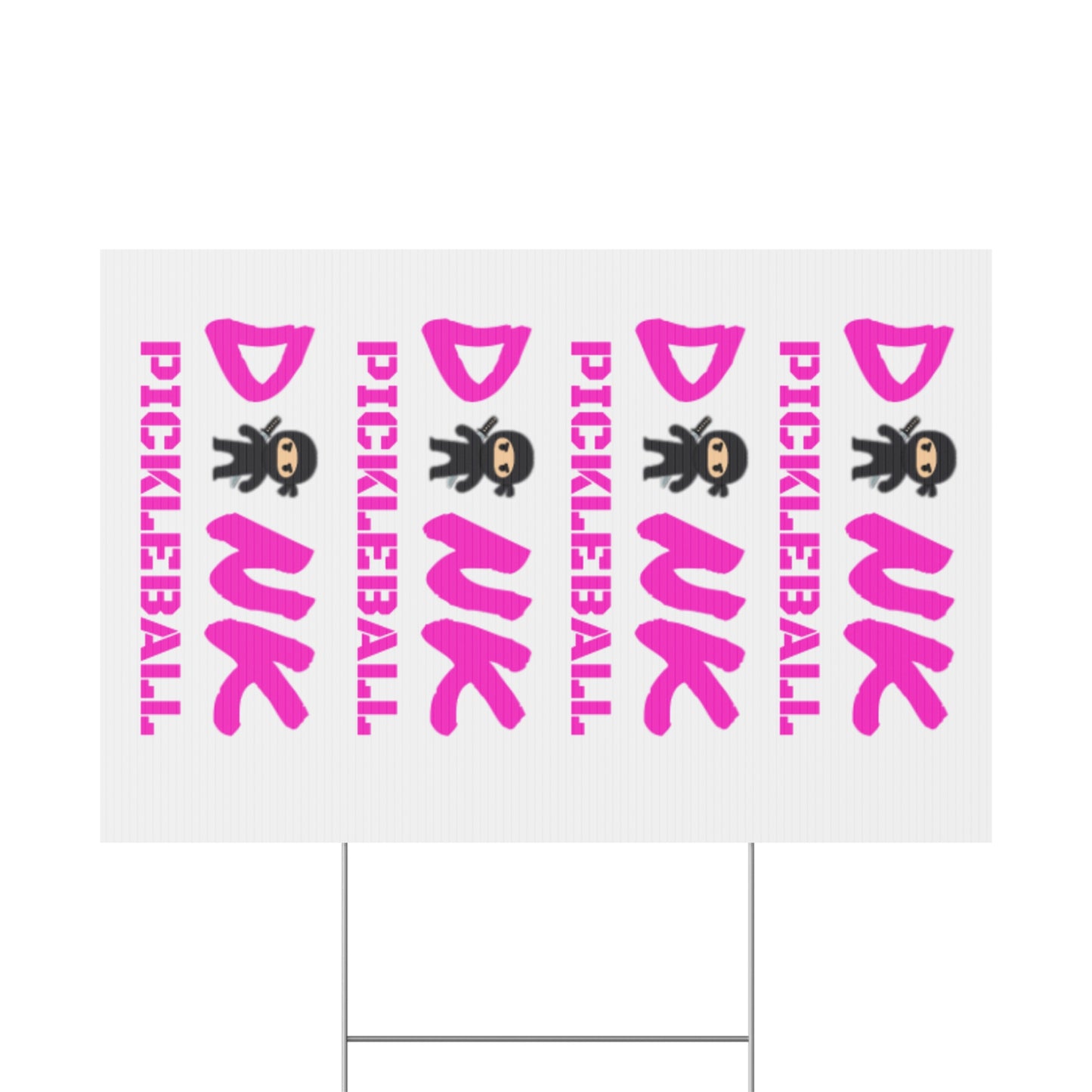 Plastic Yard Sign