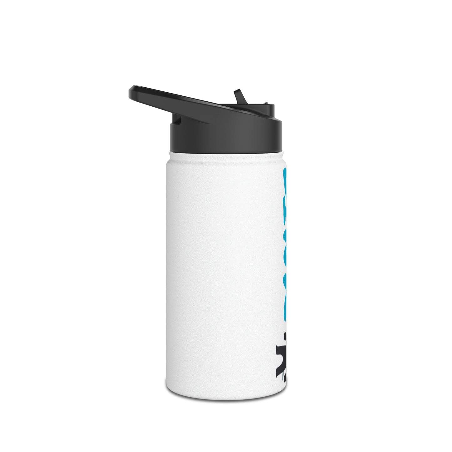 Dink Ninja Stainless Steel Water Bottle, Standard Lid
