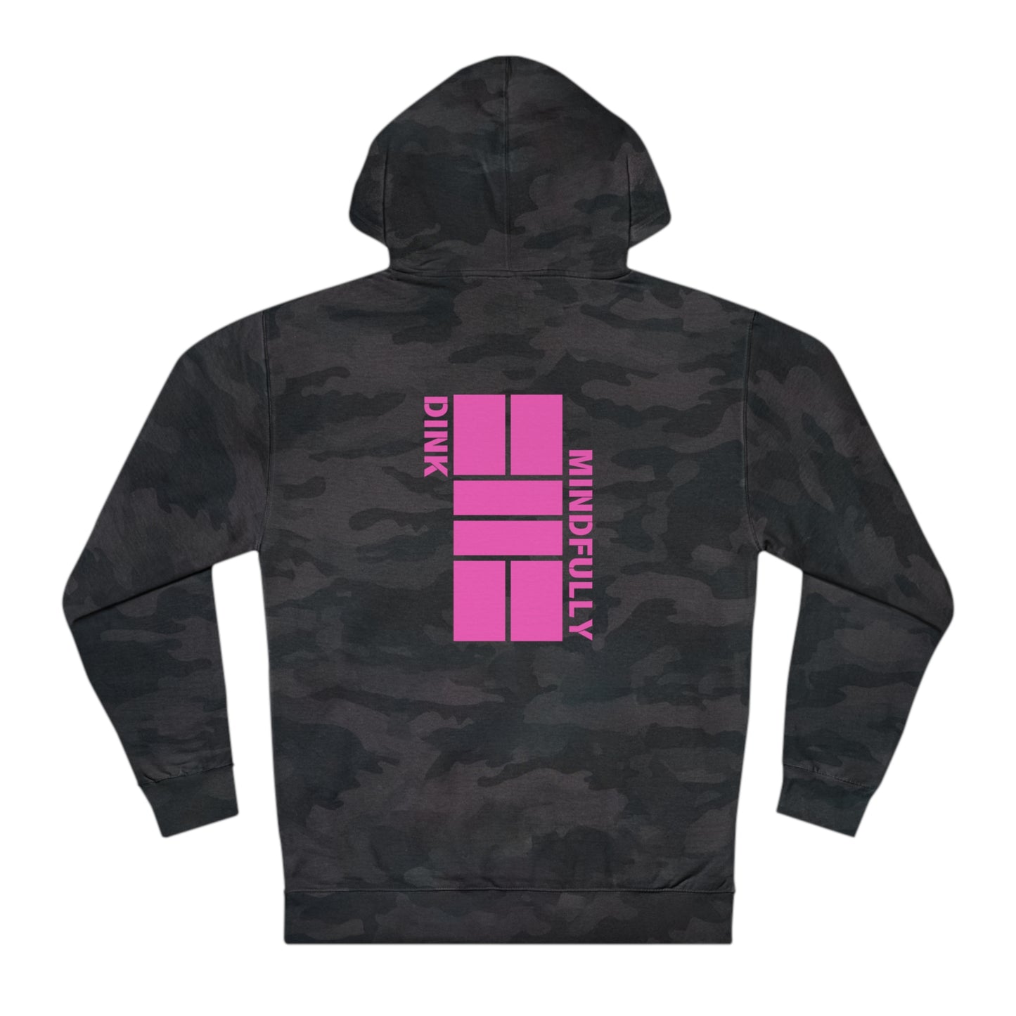 Dink Mindfully Pink Unisex Hooded Sweatshirt