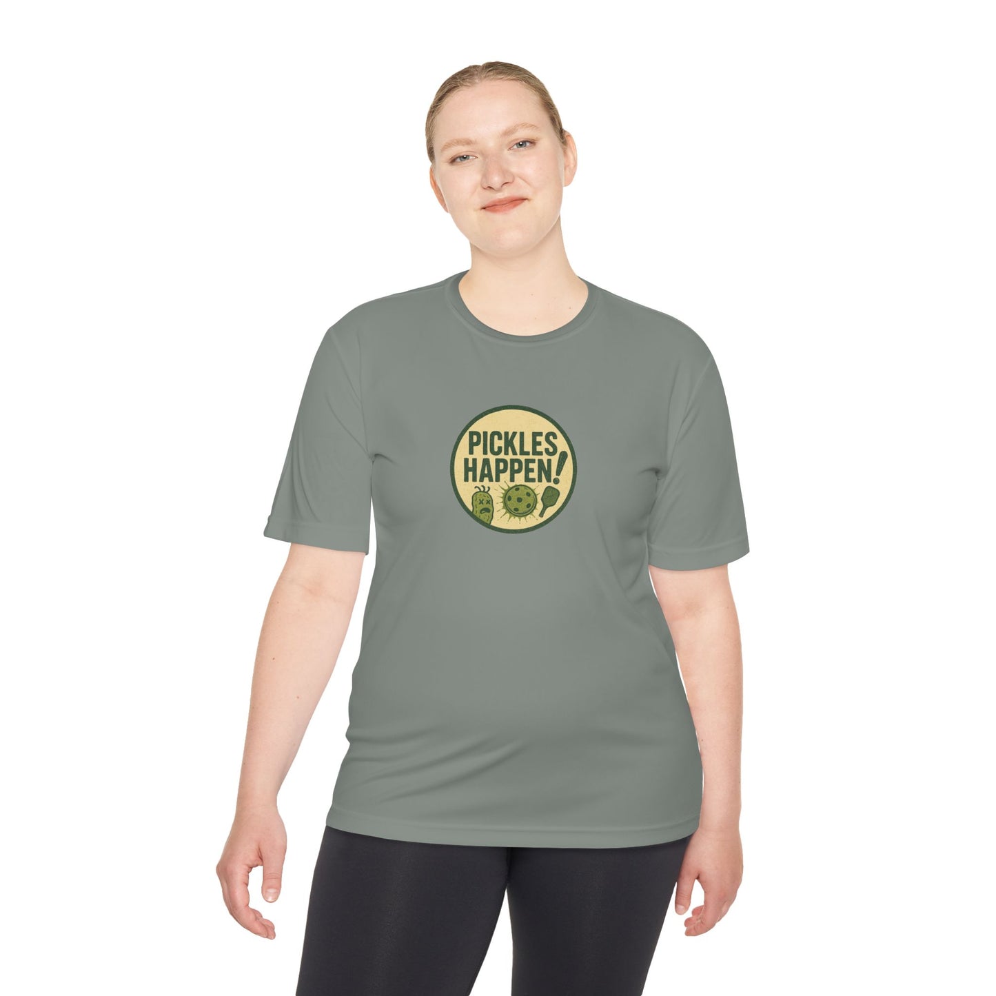 Pickles Happen Unisex Moisture Wicking Tee