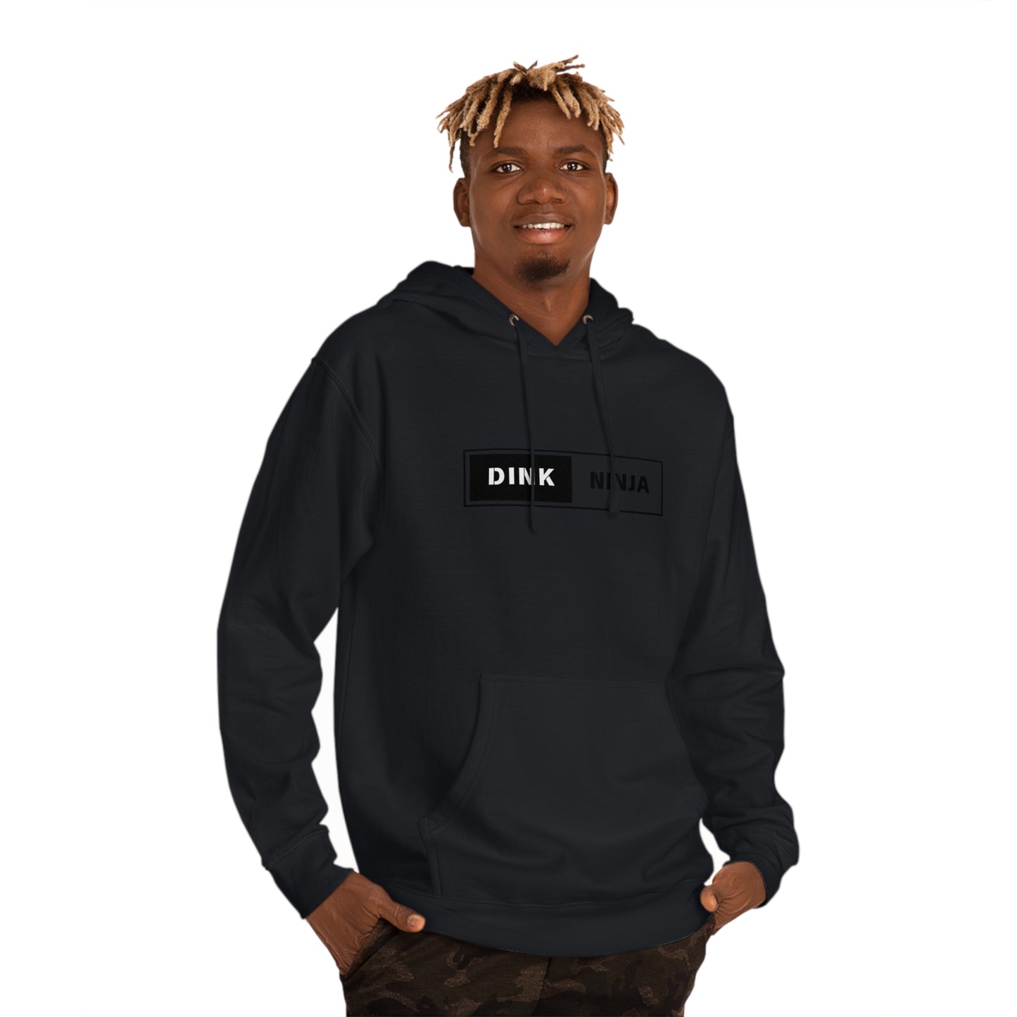Dink Mindfully Pink Unisex Hooded Sweatshirt