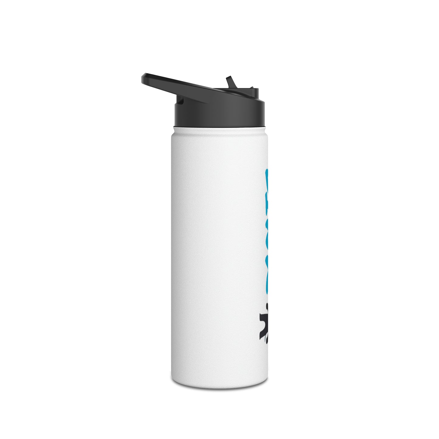 Dink Ninja Stainless Steel Water Bottle, Standard Lid