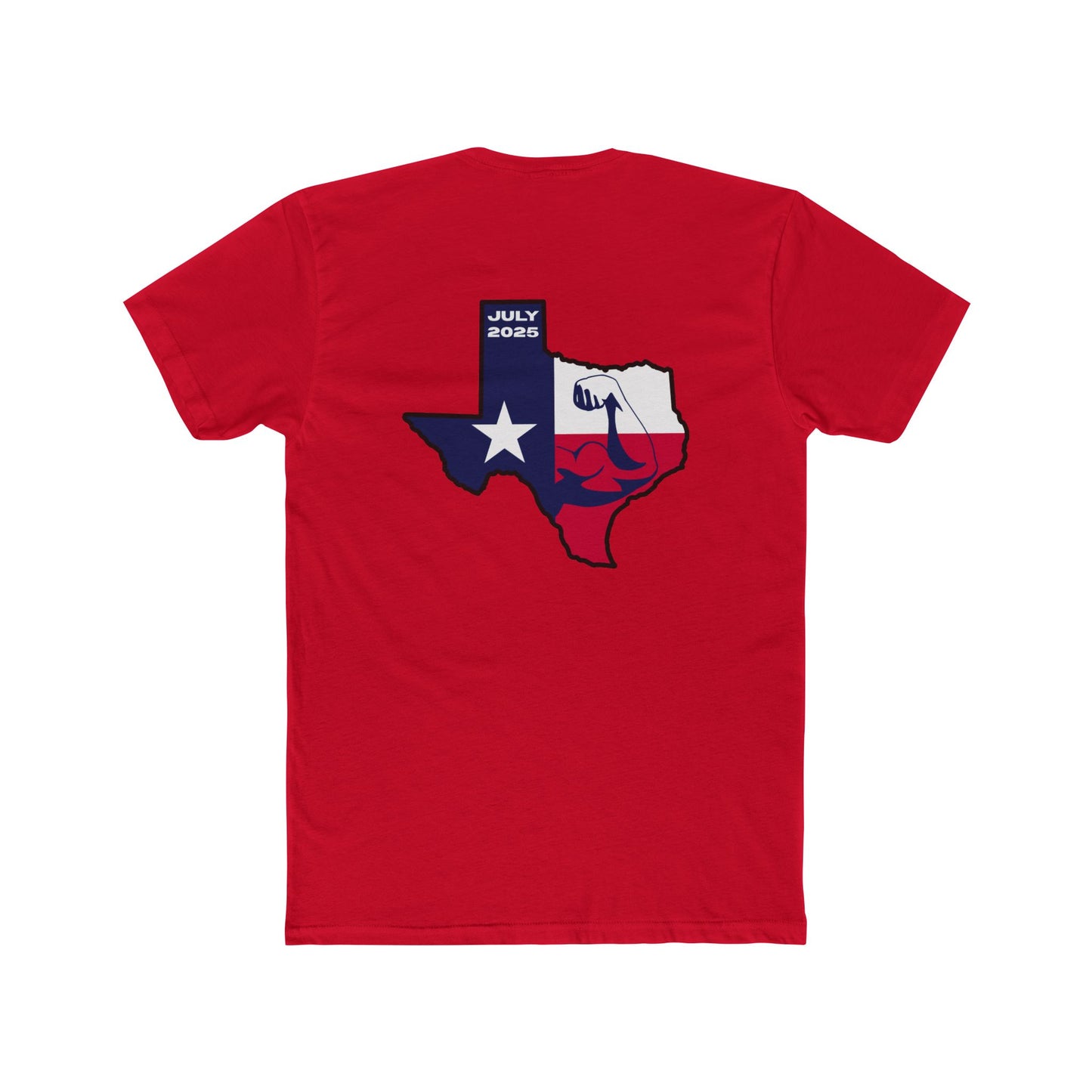 Texas Strong July 2025 Unisex Cotton Crew Tee