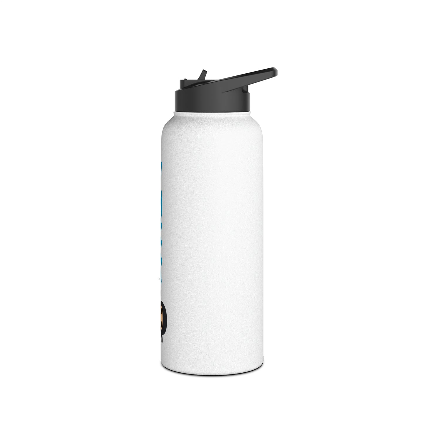 Dink Ninja Stainless Steel Water Bottle, Standard Lid