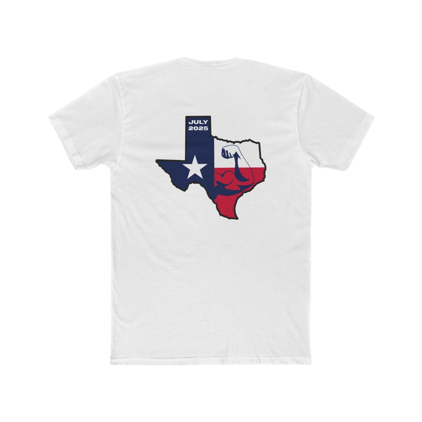 Texas Strong July 2025 Unisex Cotton Crew Tee