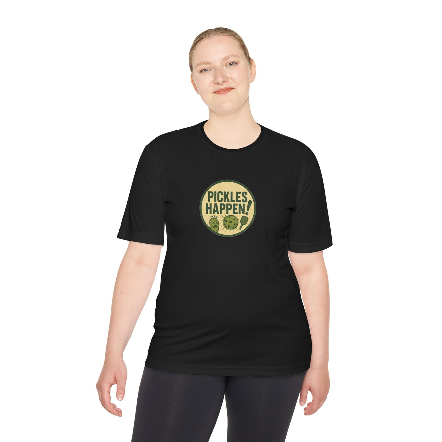 Pickles Happen Unisex Moisture Wicking Tee