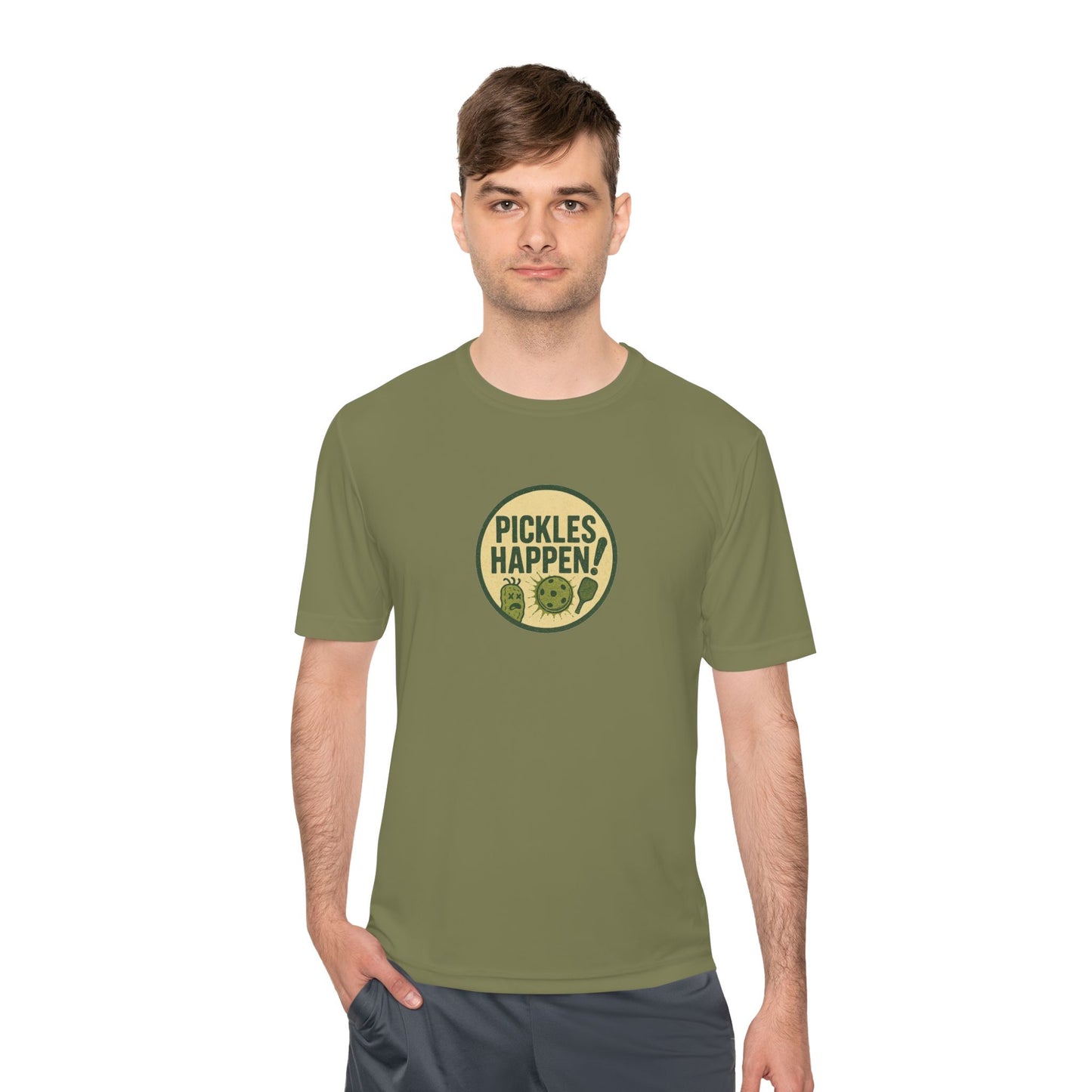 Pickles Happen Unisex Moisture Wicking Tee
