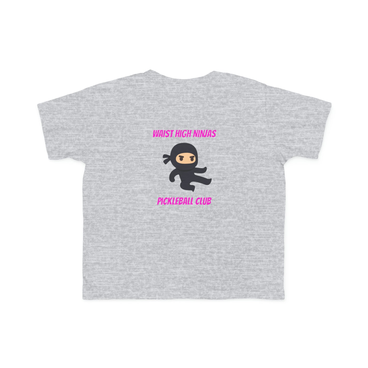 Waist High Pickleball Club Toddler Fine Jersey Tee