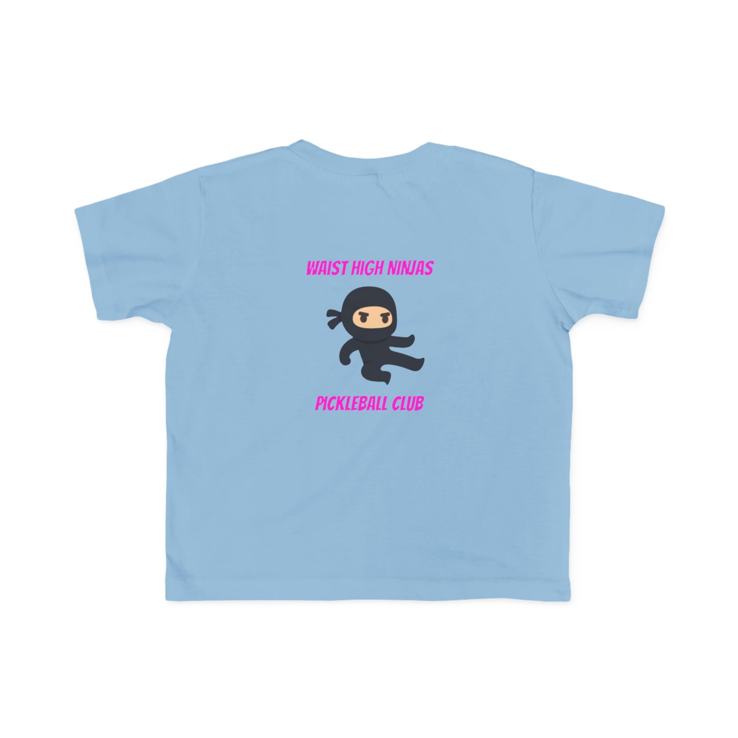 Waist High Pickleball Club Toddler Fine Jersey Tee