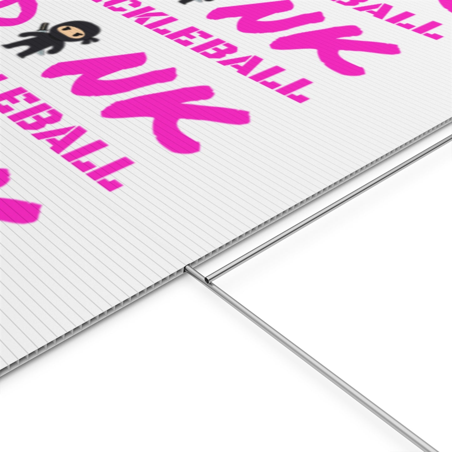 Plastic Yard Sign