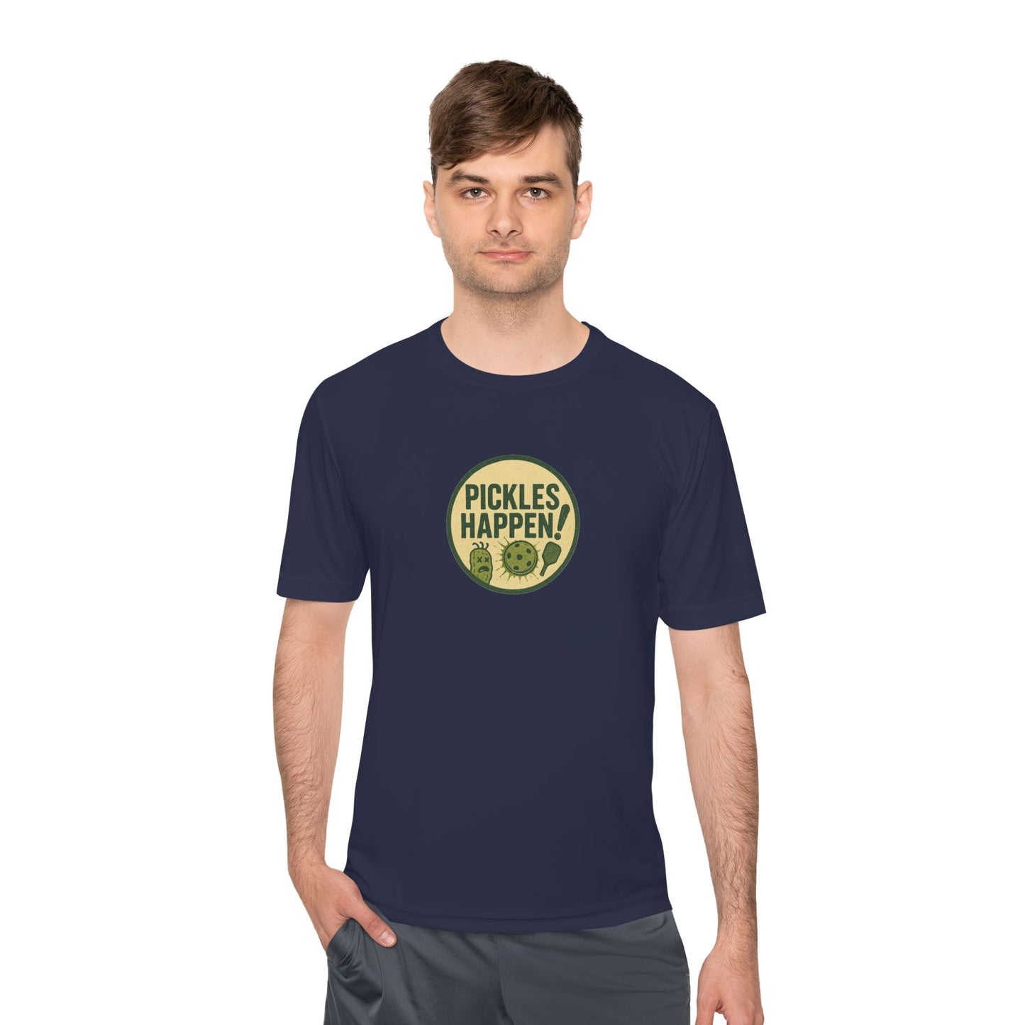 Pickles Happen Unisex Moisture Wicking Tee