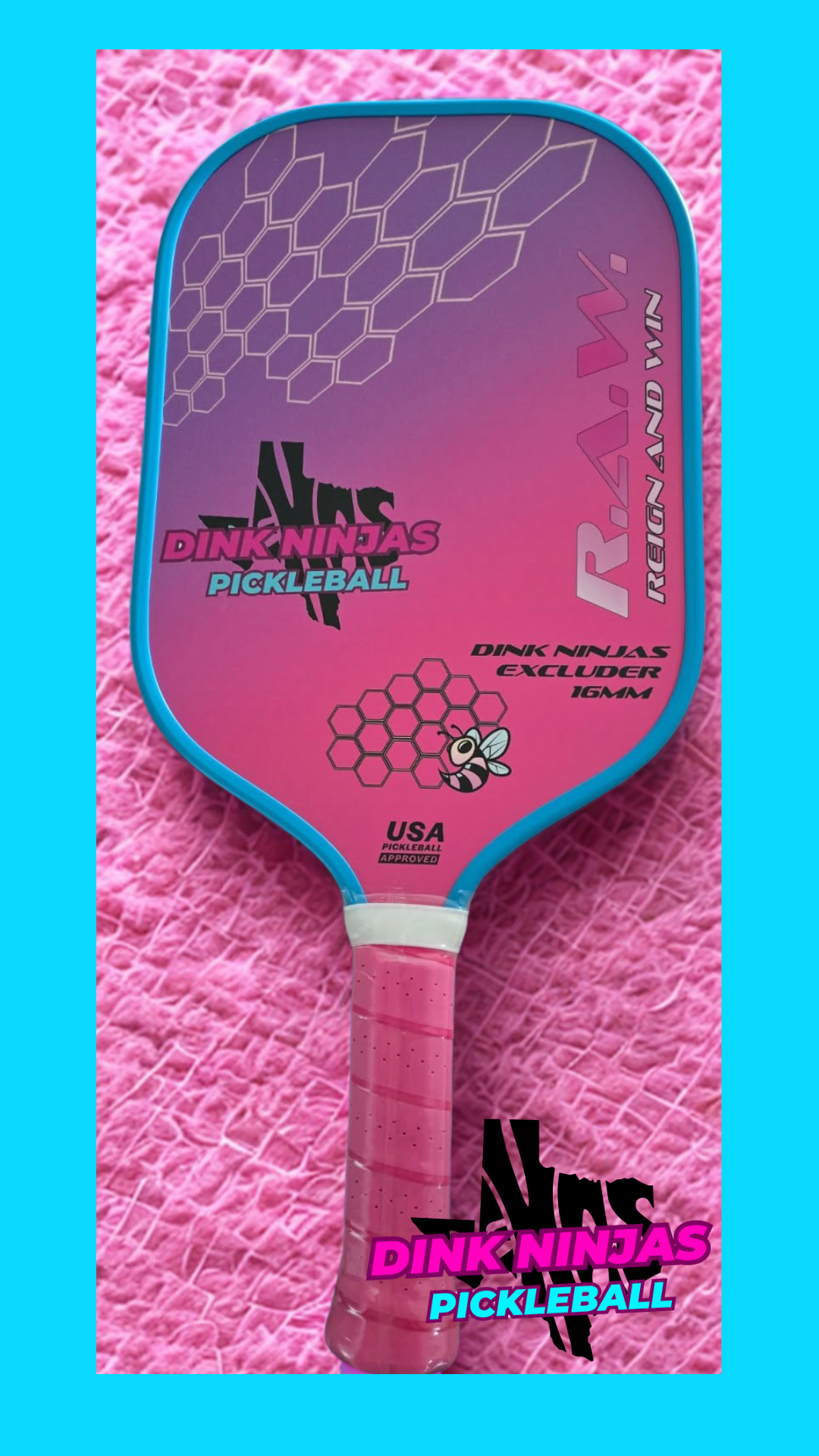 Dink Ninja Texas Special Edition Excluder 10% of proceeds benefit Central TX Flood relief