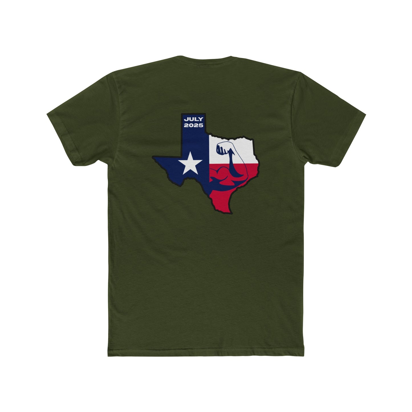 Texas Strong July 2025 Unisex Cotton Crew Tee