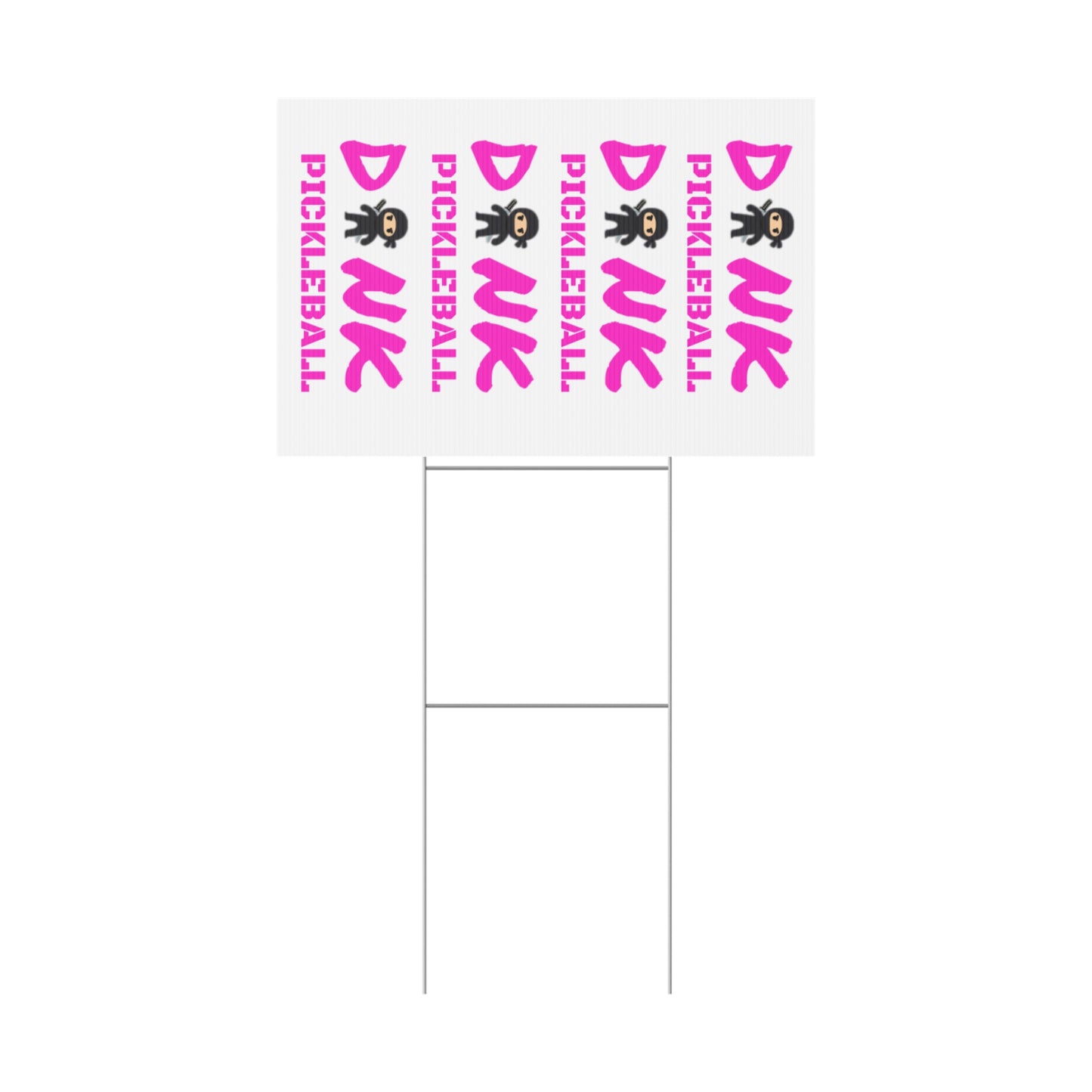 Plastic Yard Sign