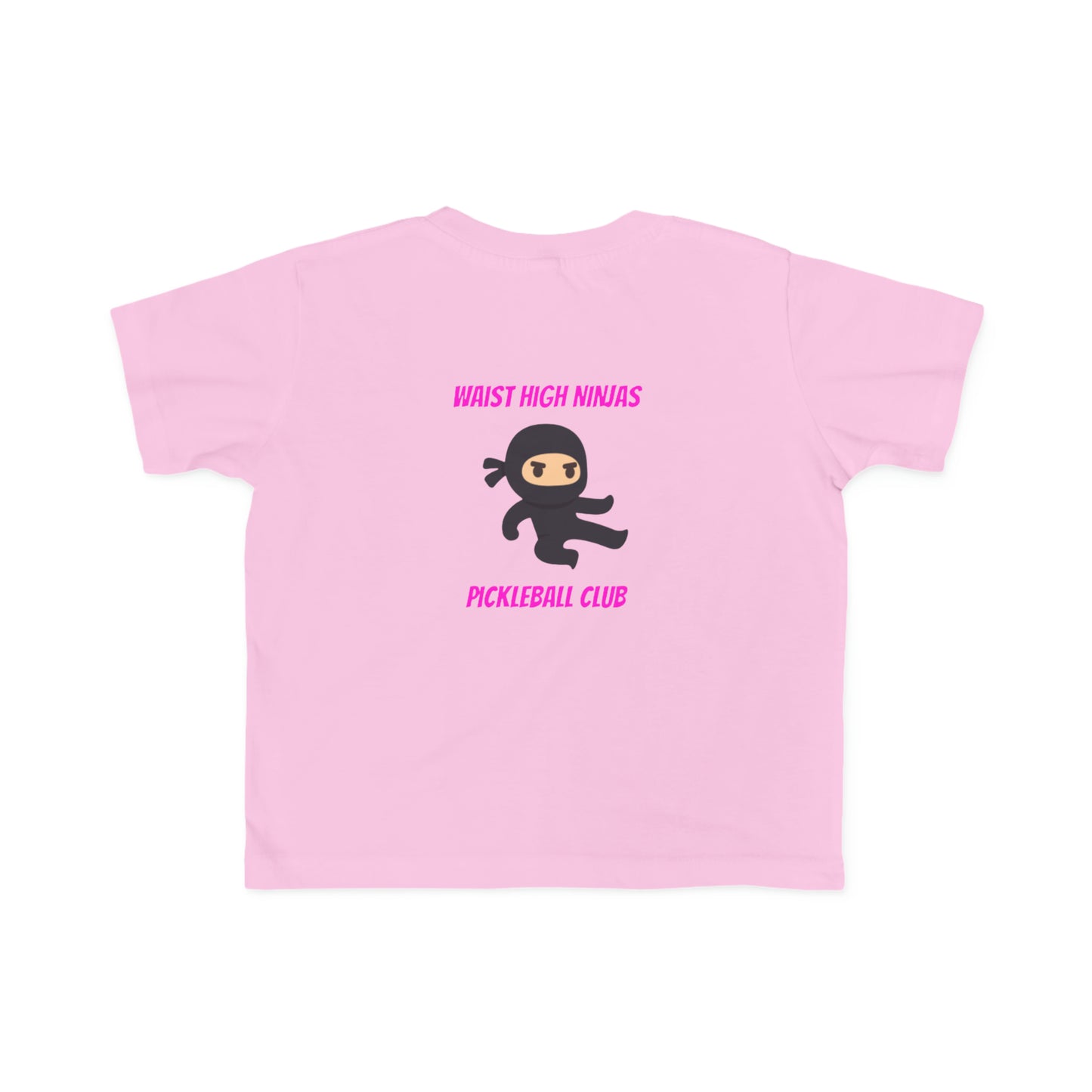 Waist High Pickleball Club Toddler Fine Jersey Tee