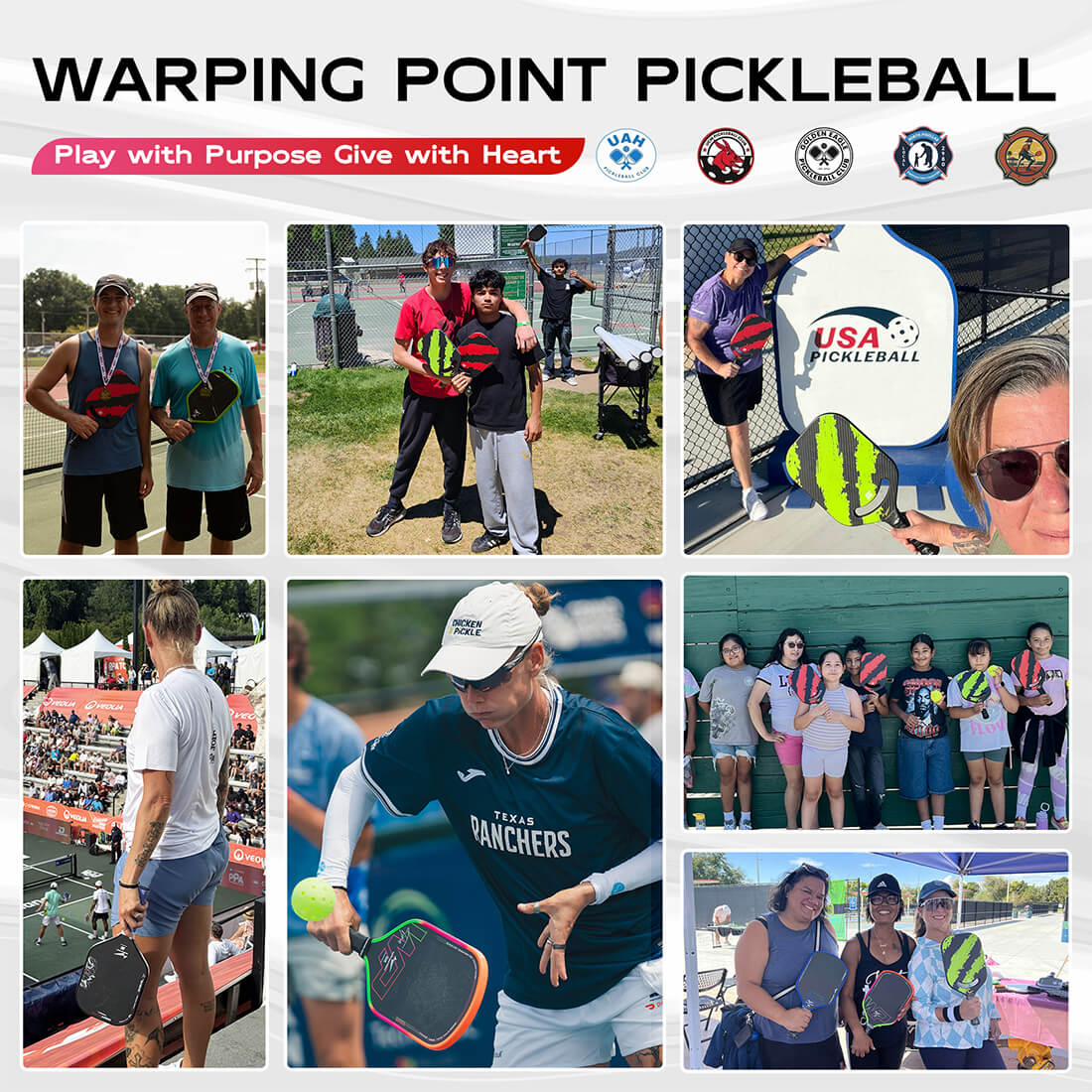 Rainbow Pickleball Paddle - Gen 3