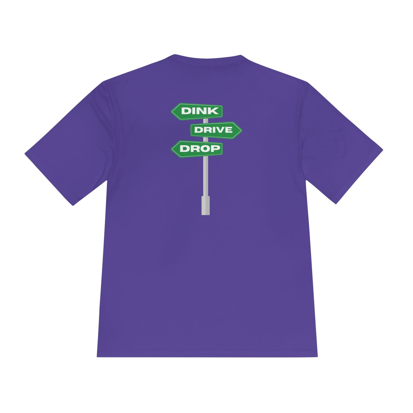 DINK DROP DRIVE Unisex Moisture Wicking Tee