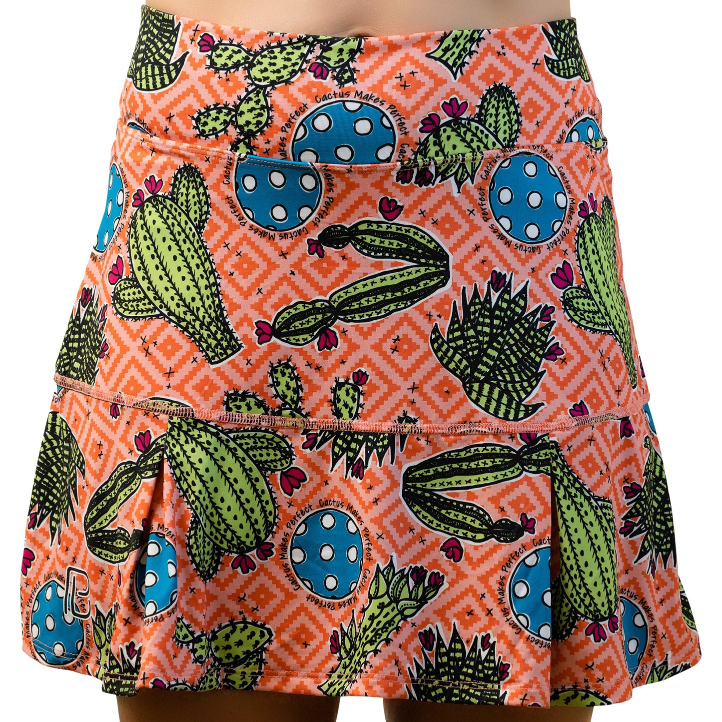 PB Drop Pleat Skort Cactus Makes Perfect 1
