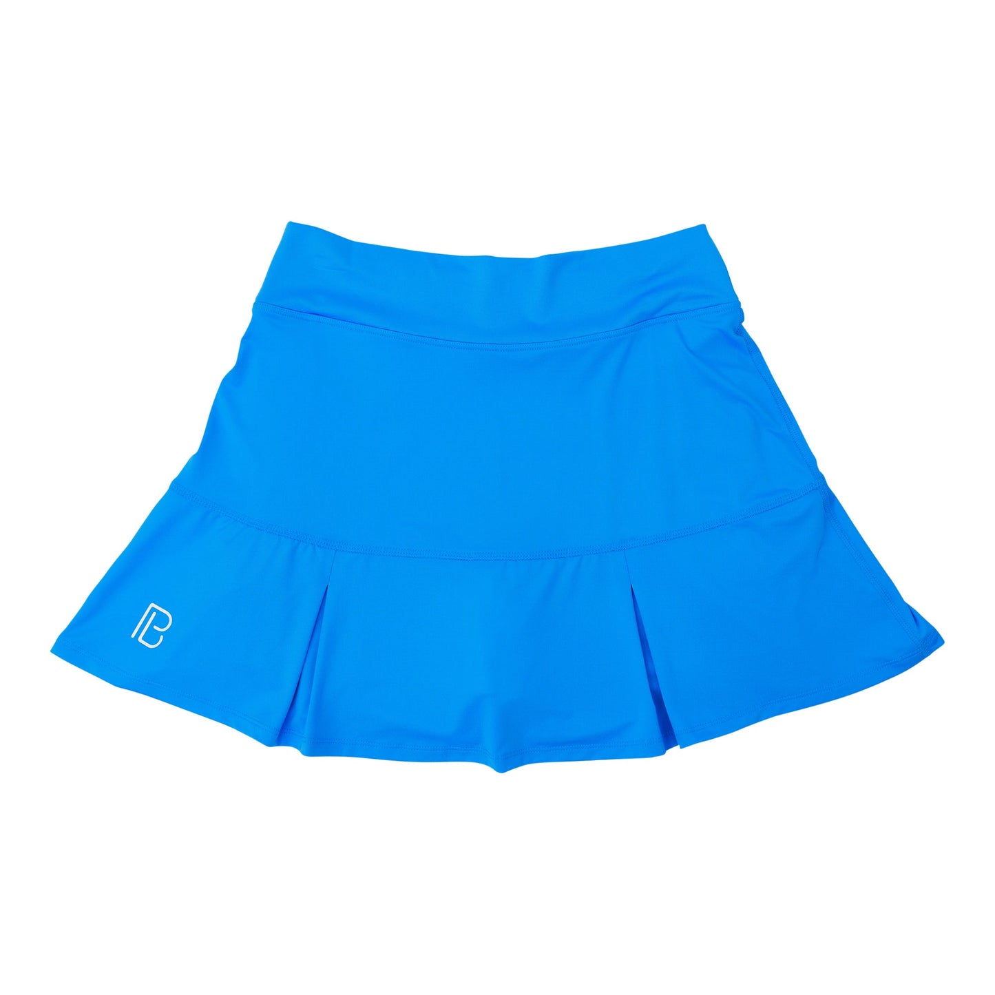 PB Drop Pleat Skort Electric Blue with Net Worth