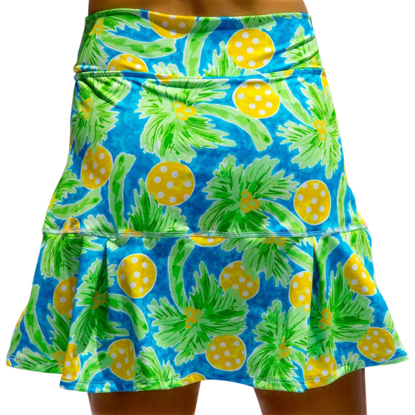 PB Drop Pleat Skort Palms 1