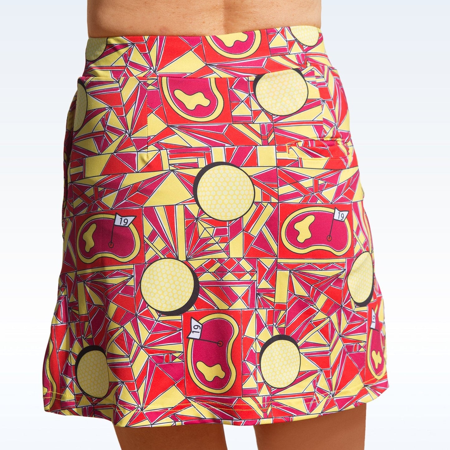Pickleball Bella Angle Shot Straight Golf Skort