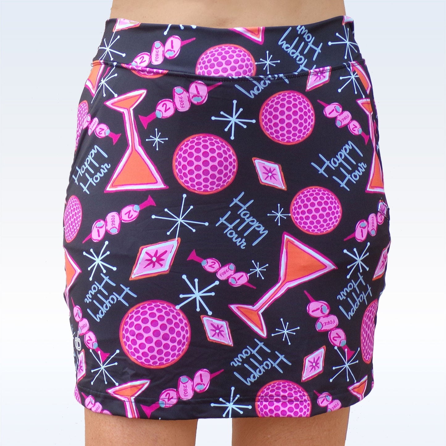Pickleball Bella Martini Straight Golf Skort