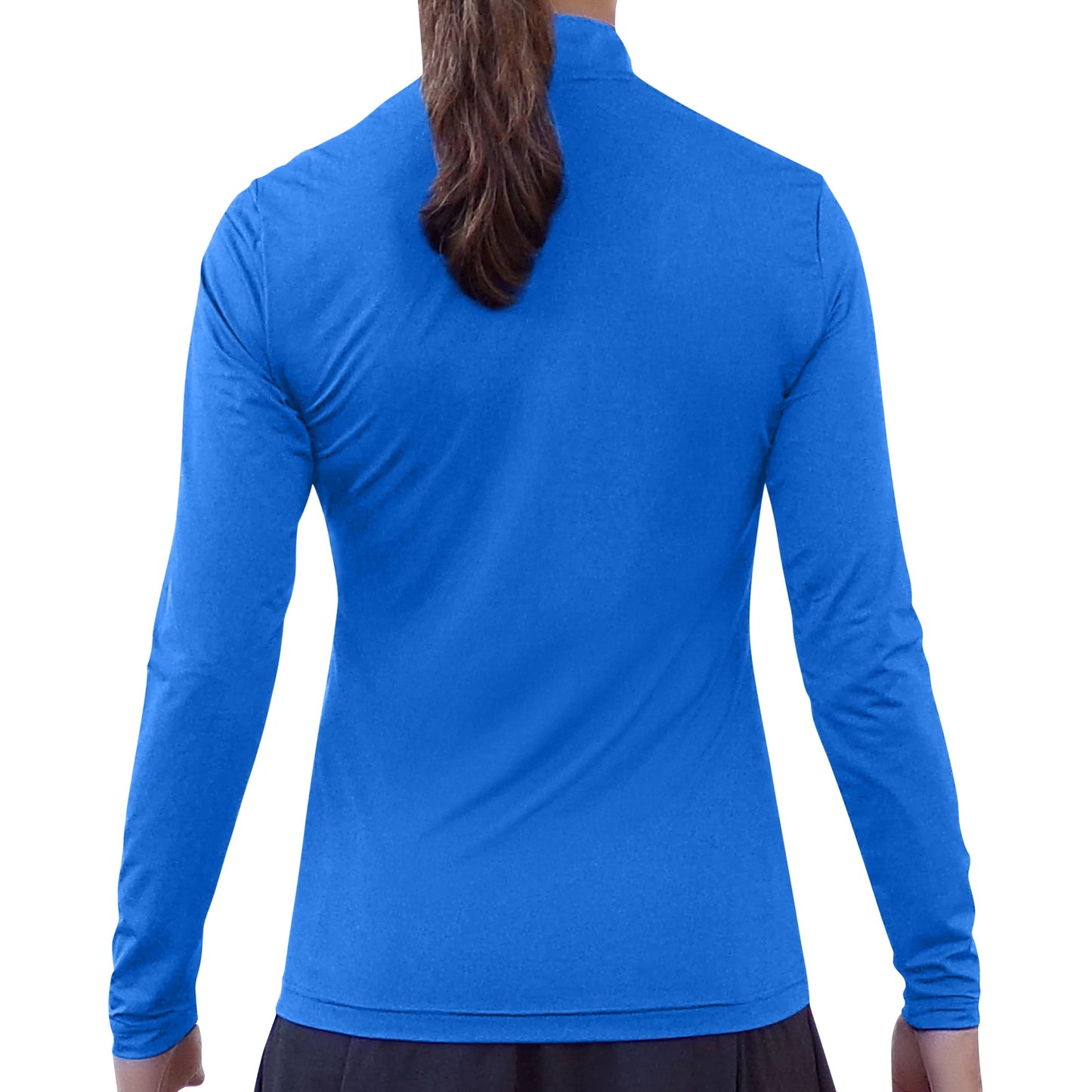 PB 1/4 Zip Long Sleeve Royal Blue