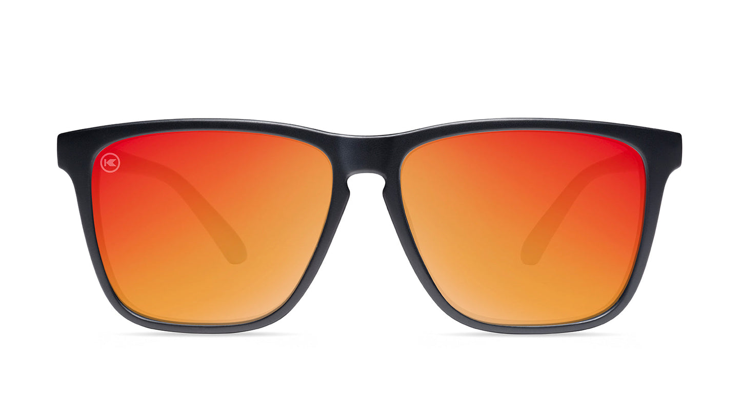 Matte Black / Red Sunset Fast Lanes