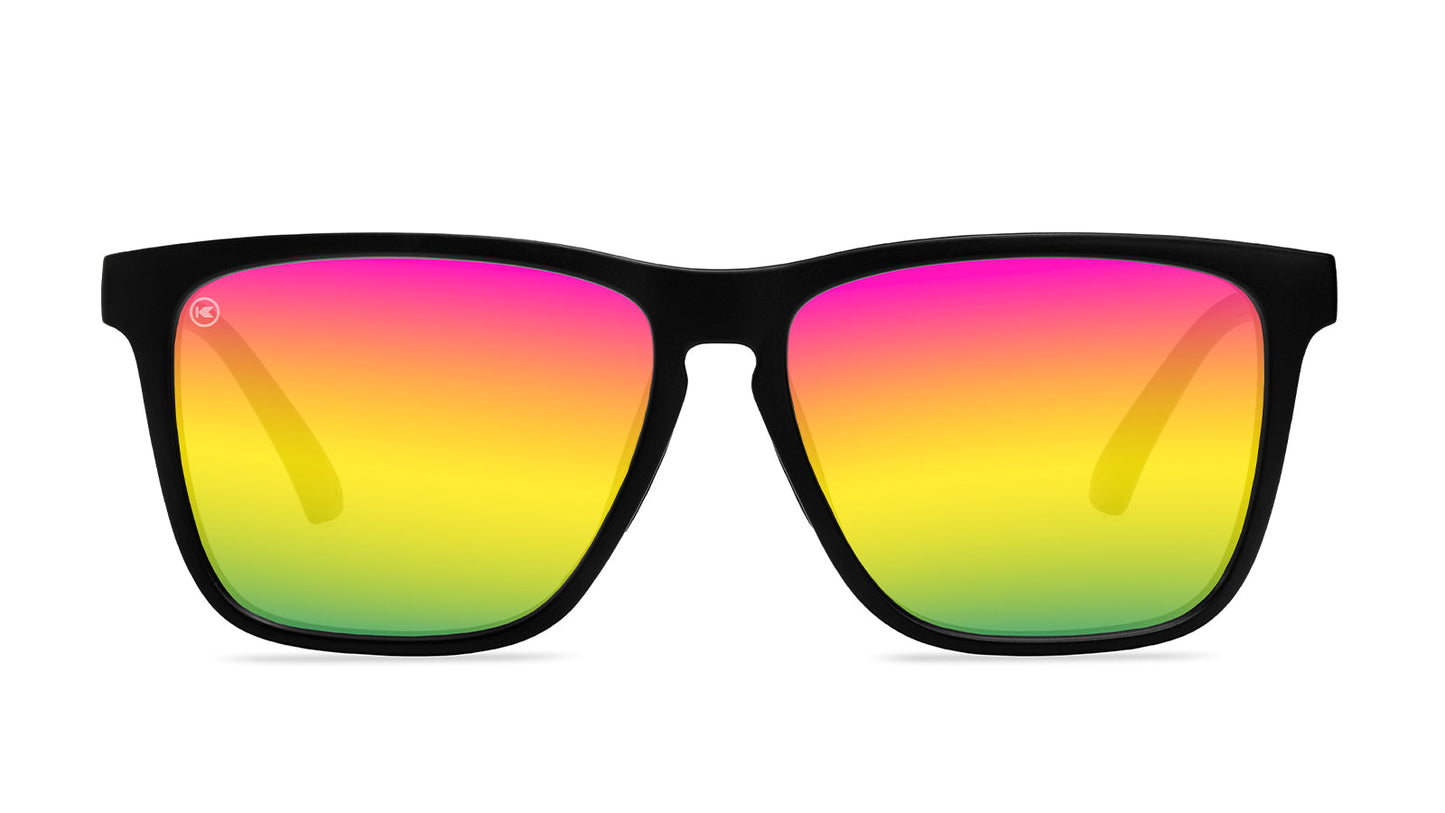 Rainbow on Black Fast Lanes Sport