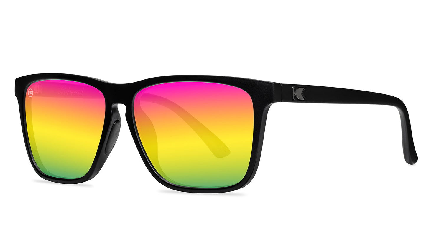 Rainbow on Black Fast Lanes Sport