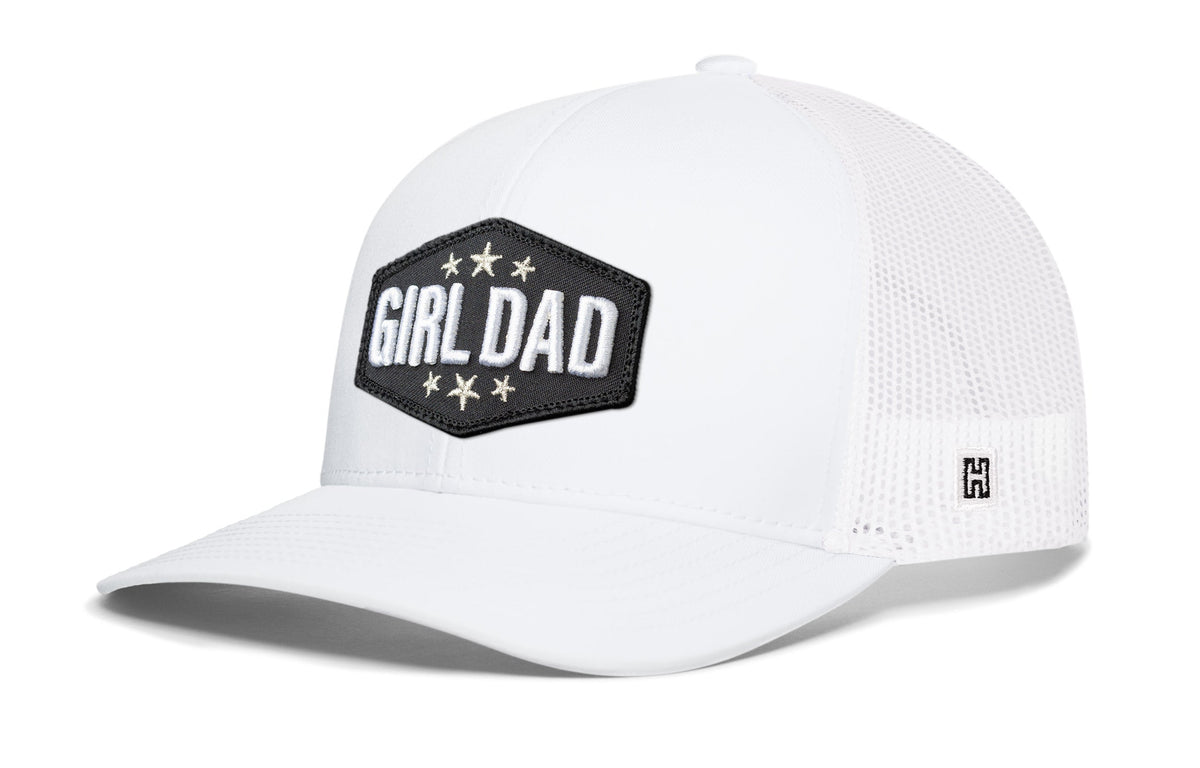 Girl Dad Trucker Hat | Black Snapback