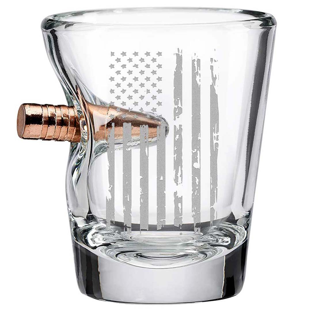 Patriotic Shot Glass - 2oz