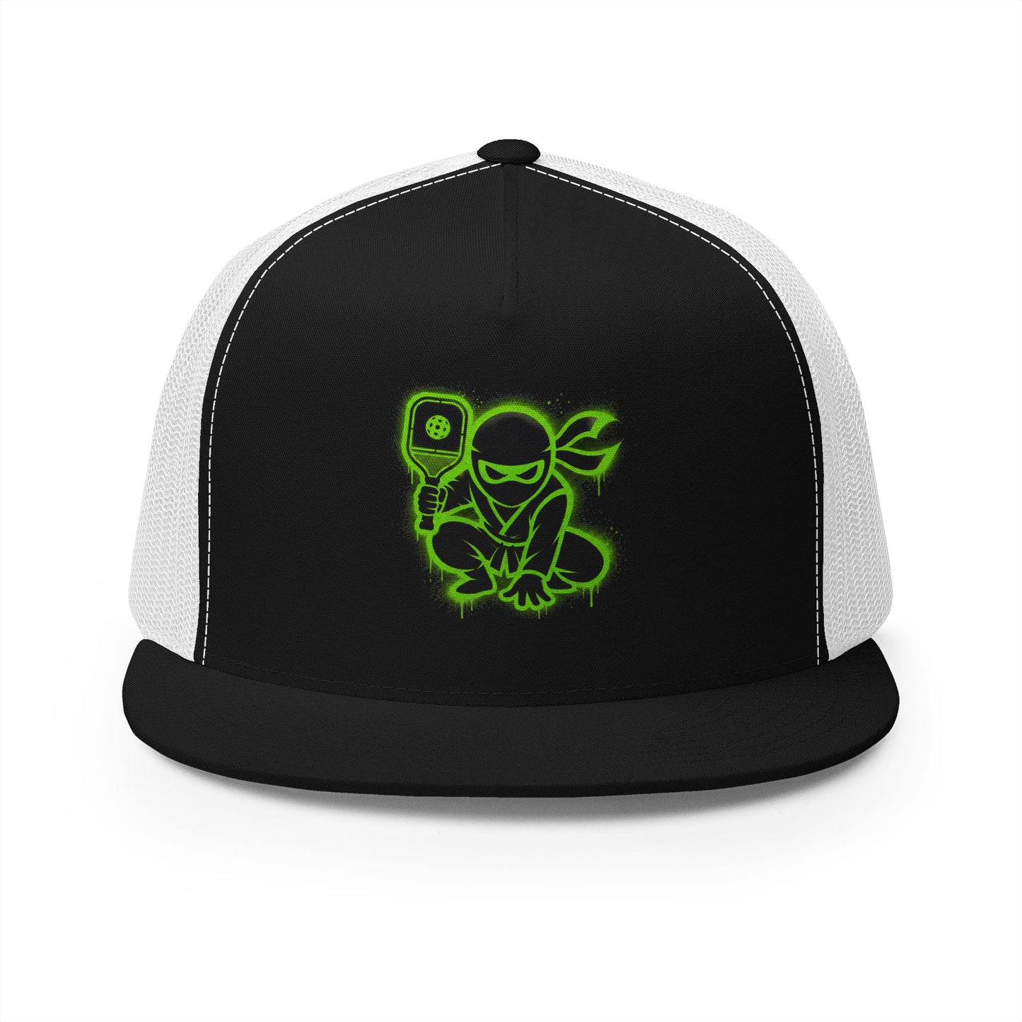 Midnight Ninja 5 Panel Trucker Cap
