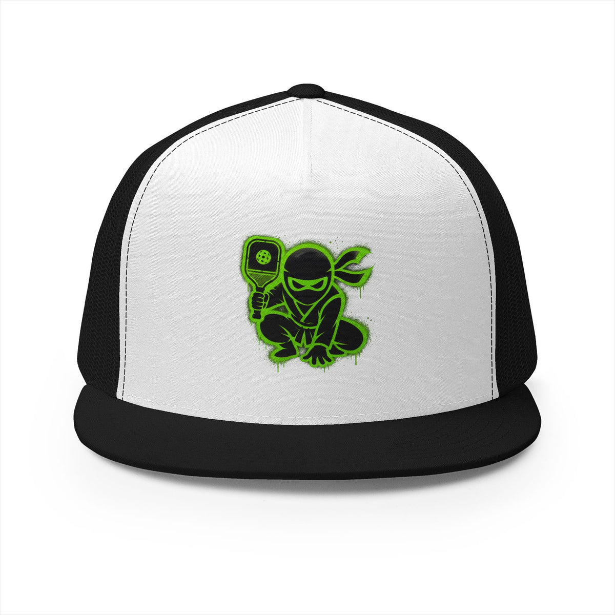 Midnight Ninja 5 Panel Trucker Cap