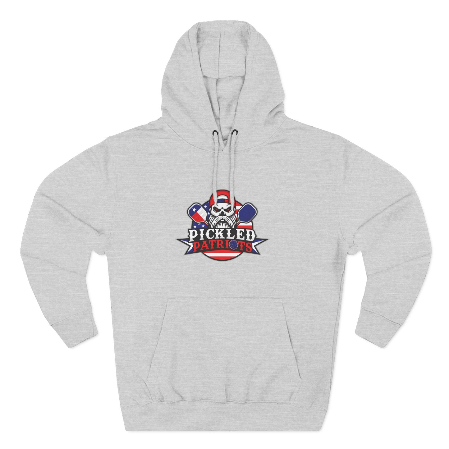 Three-Panel Fleece Hoodie
