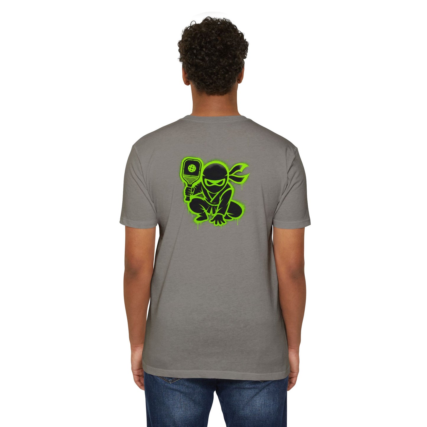 Midnight Ninja Unisex CVC Jersey T-shirt