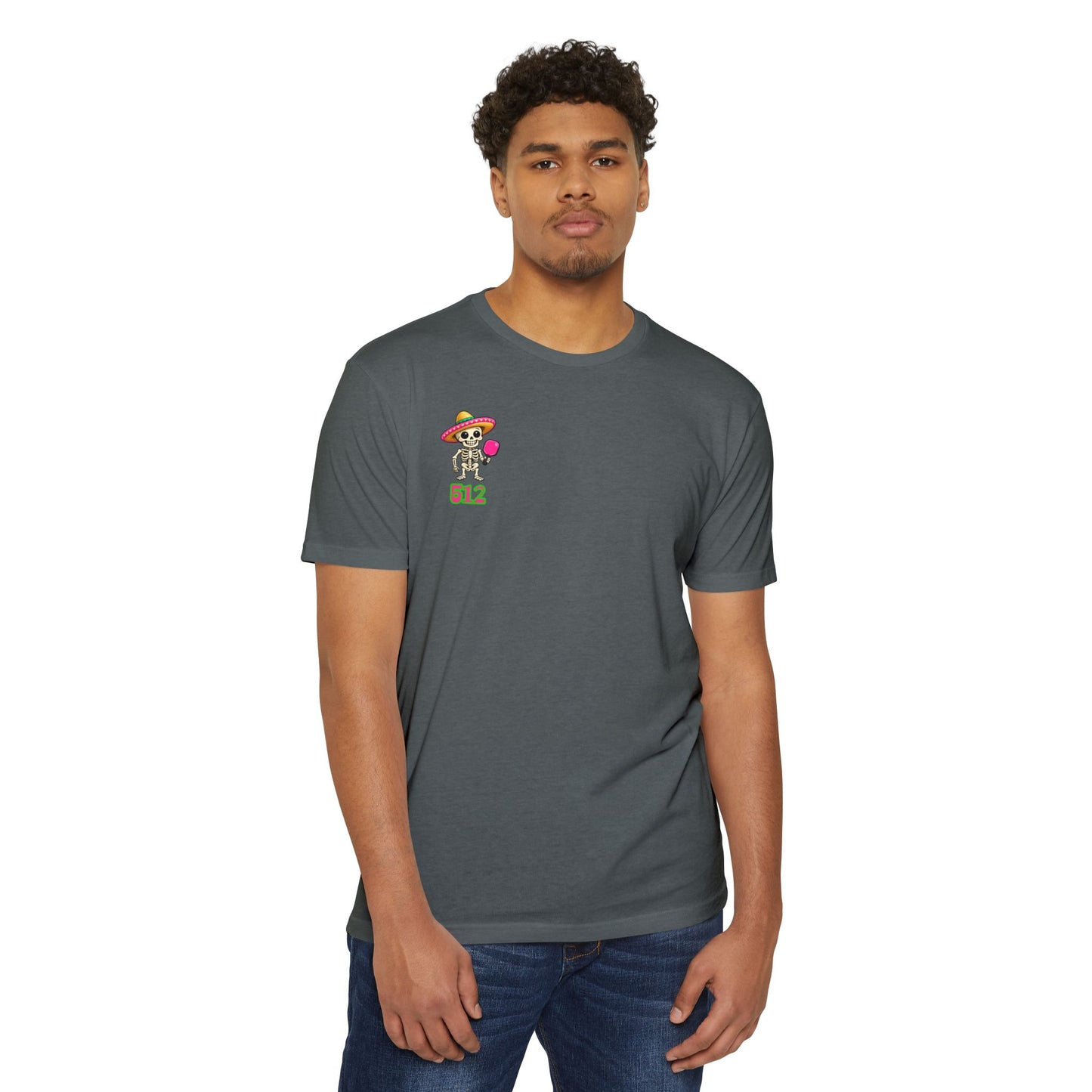 The (512)Unisex CVC Jersey T-shirt
