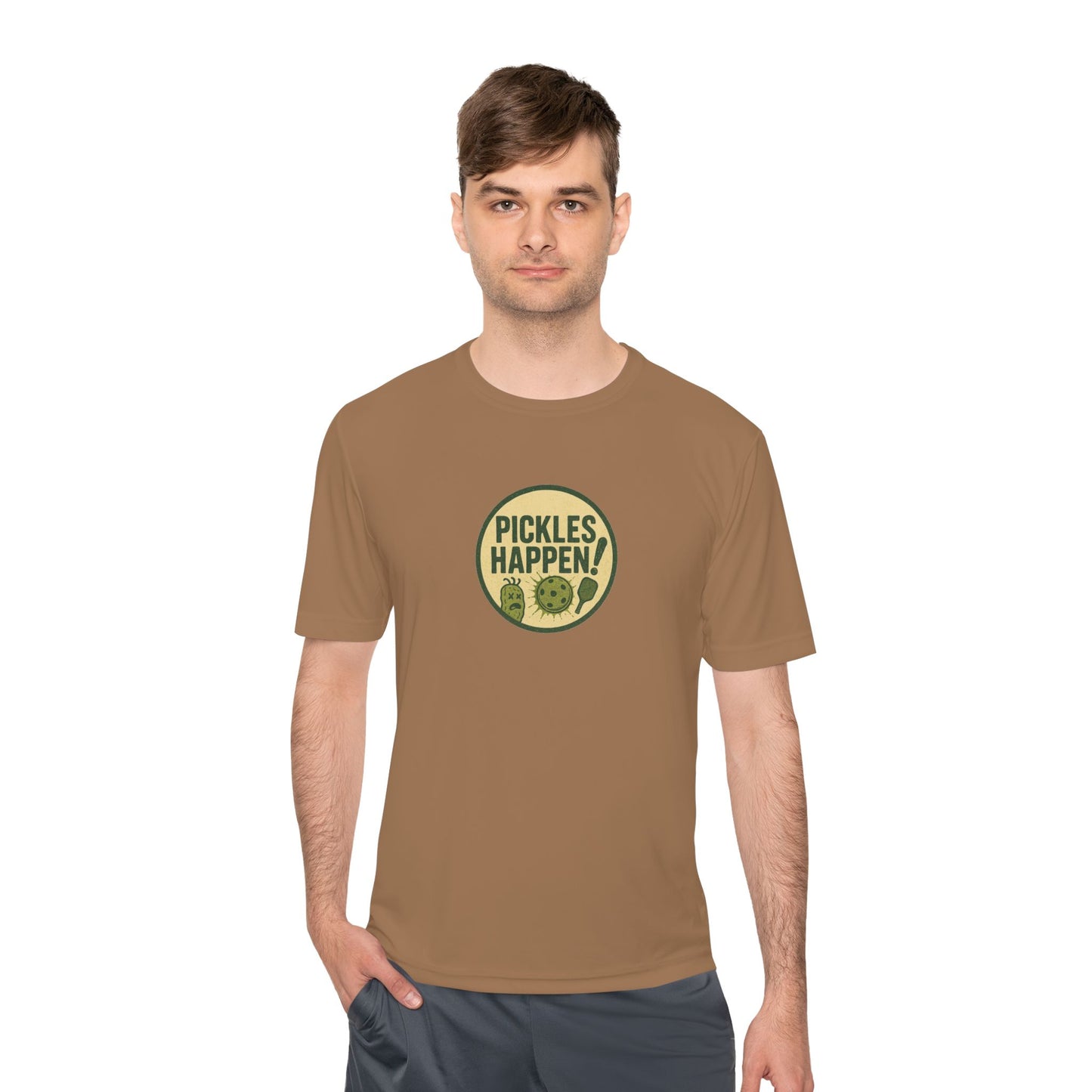 Pickles Happen Unisex Moisture Wicking Tee