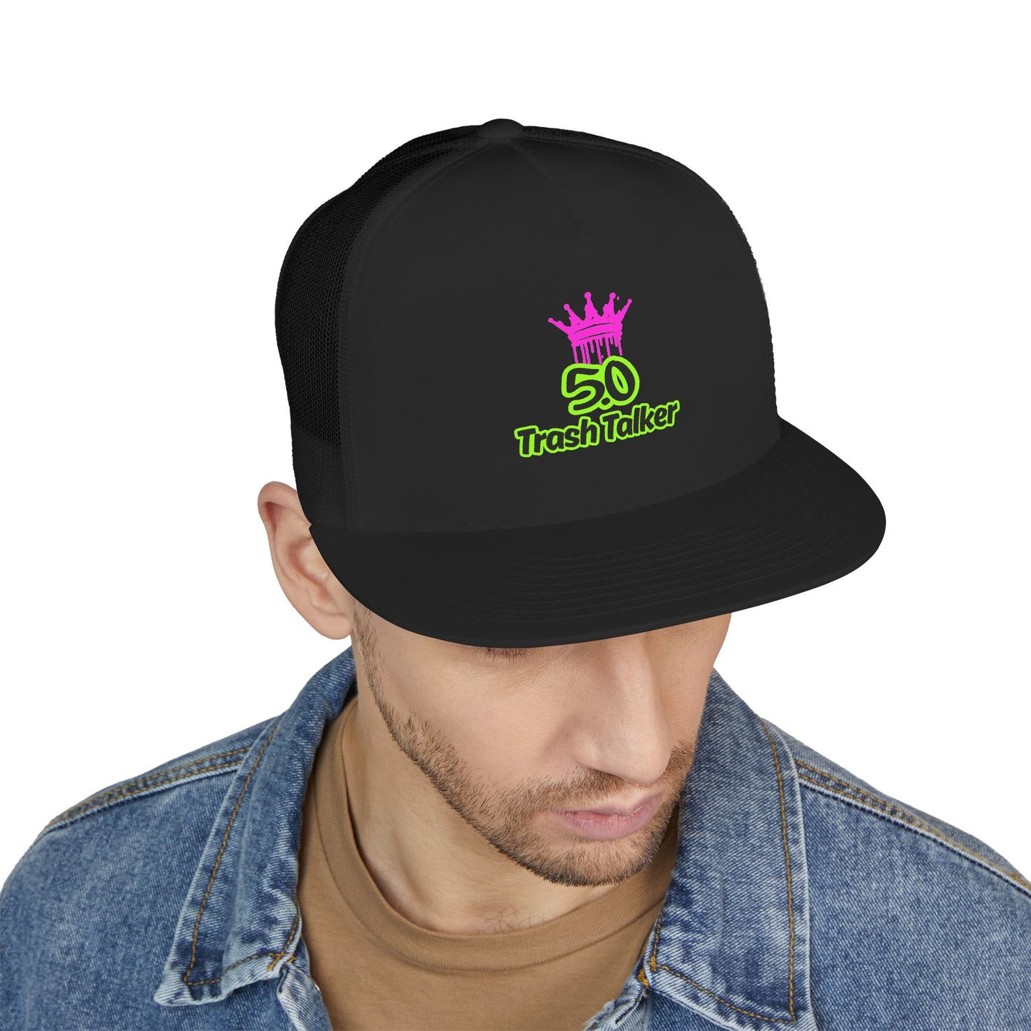 5.0 Trash Talker 5 Panel Trucker Cap