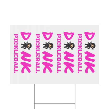Plastic Yard Sign