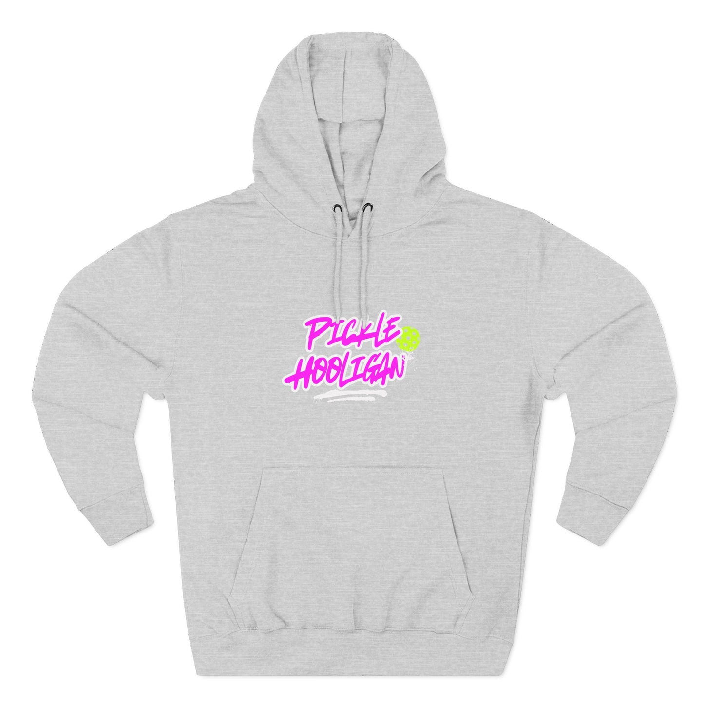 Three-Panel Fleece Hoodie