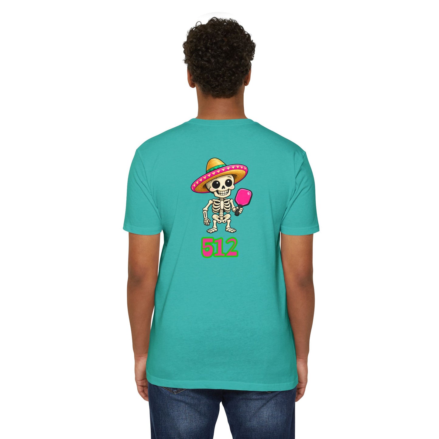The (512)Unisex CVC Jersey T-shirt
