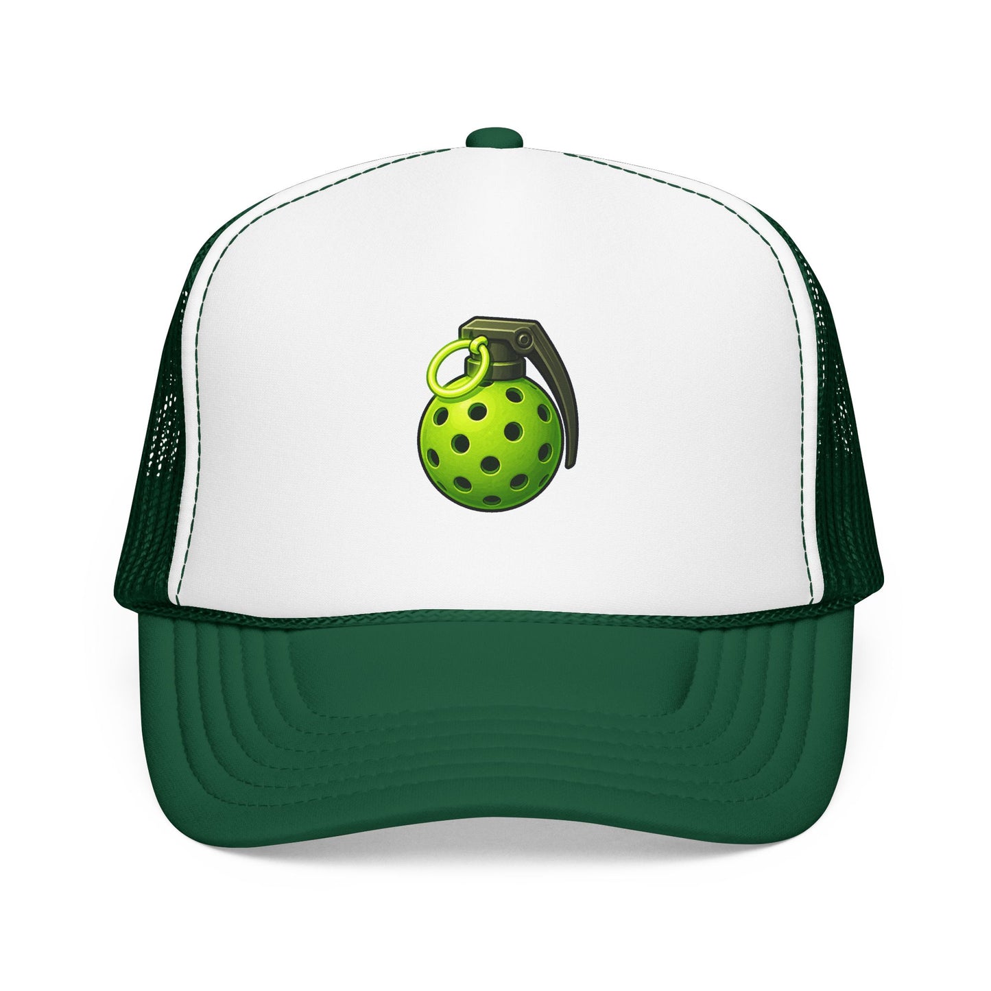 Pickleball Grenade Foam Trucker Hat
