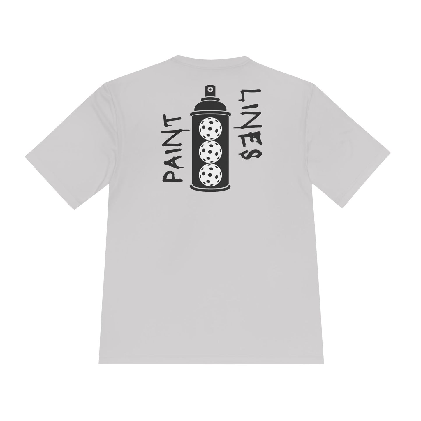 Paint Lines Unisex Moisture Wicking Tee