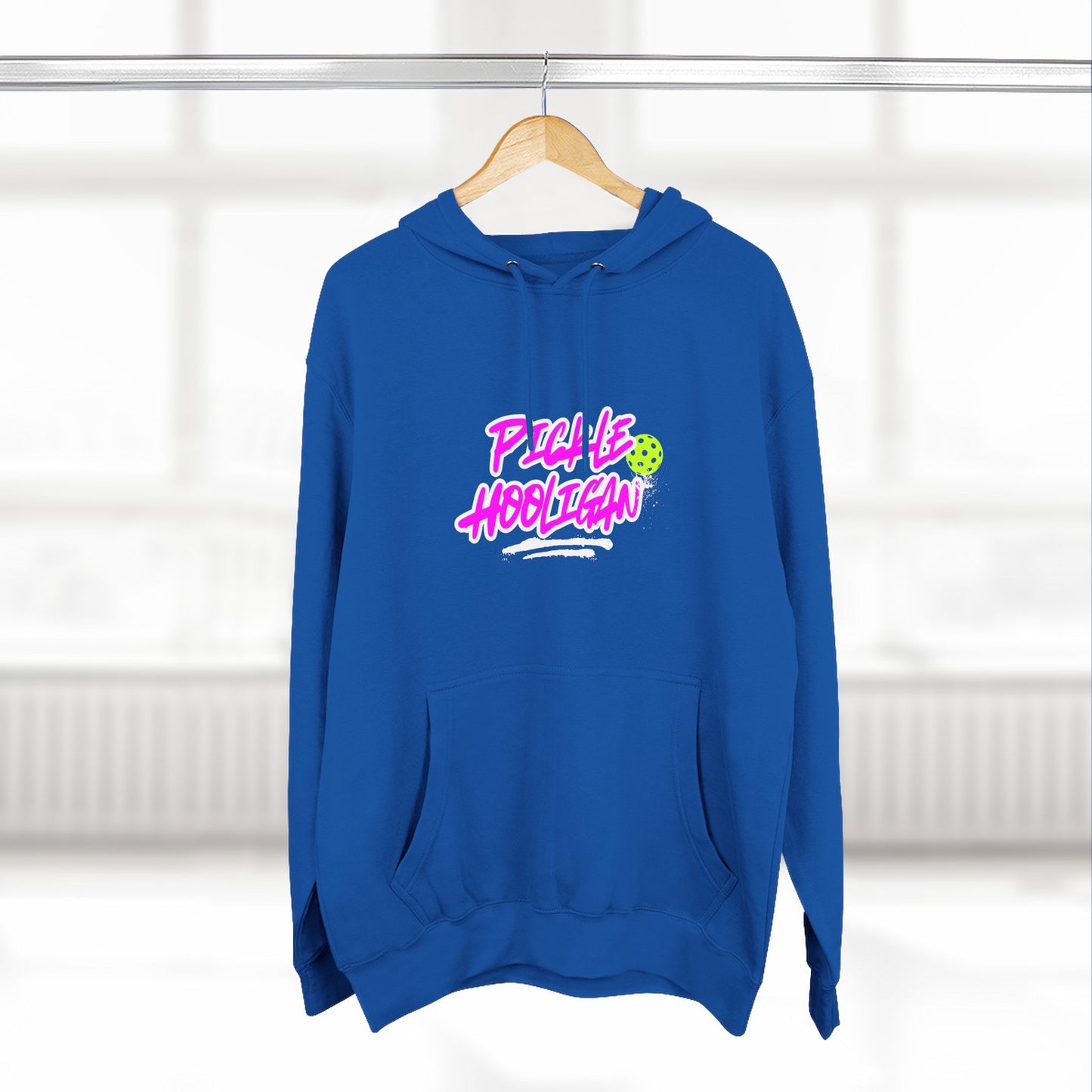 Three-Panel Fleece Hoodie