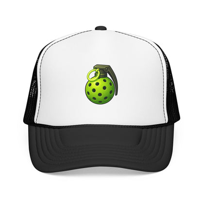 Pickleball Grenade Foam Trucker Hat