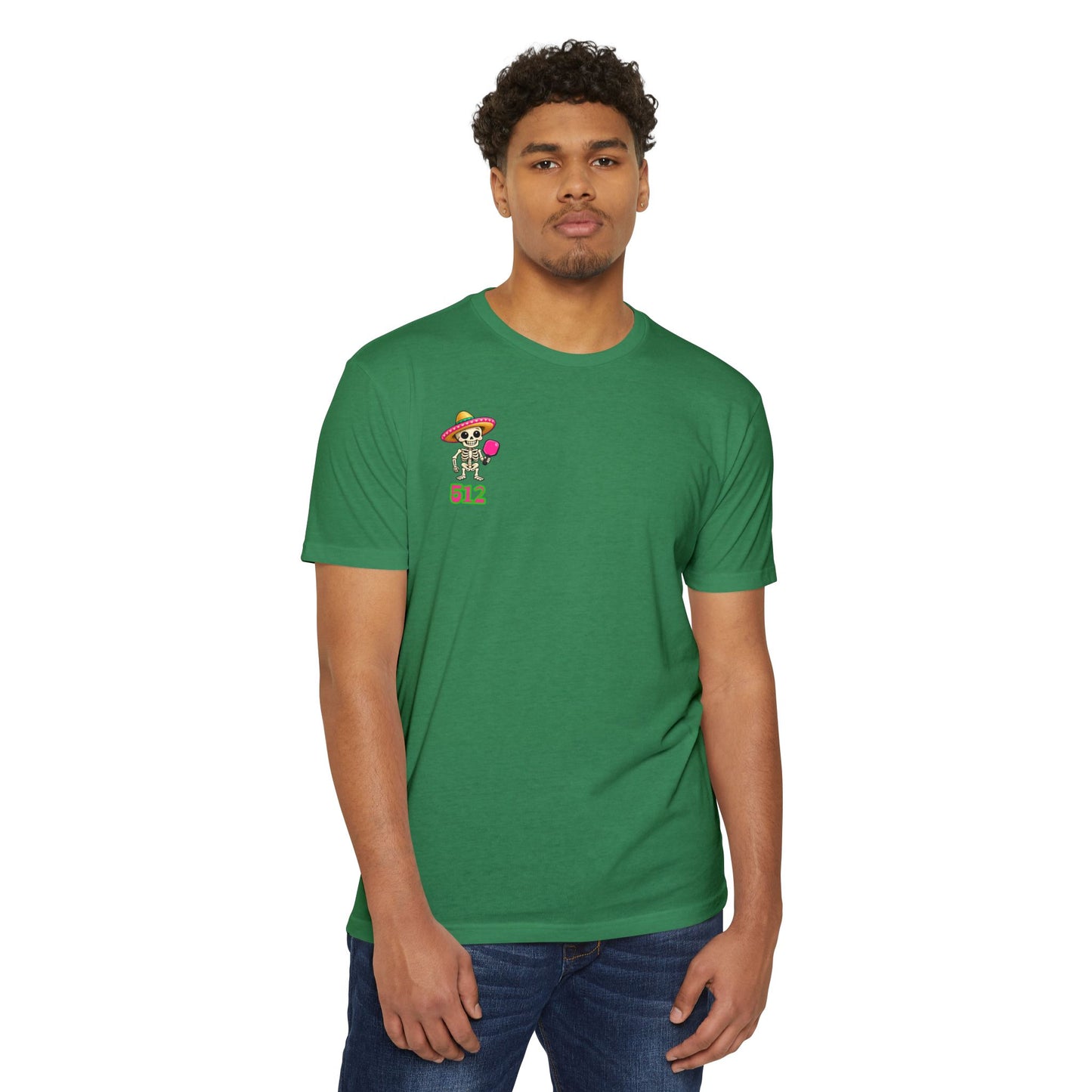 The (512)Unisex CVC Jersey T-shirt