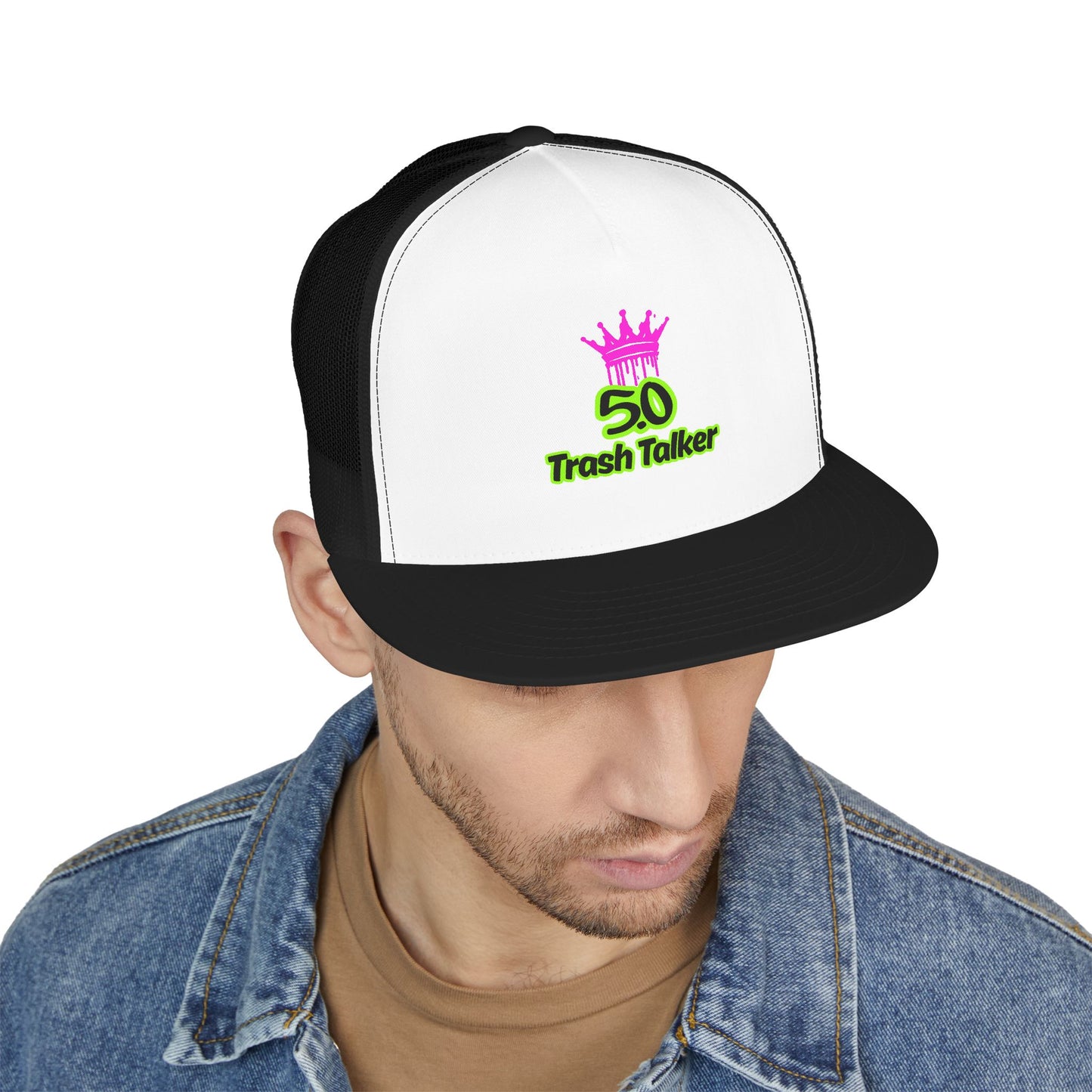 5.0 Trash Talker 5 Panel Trucker Cap